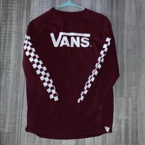 Men’s long sleeve van’s tee